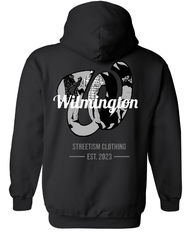 Wilmington mural hoodie