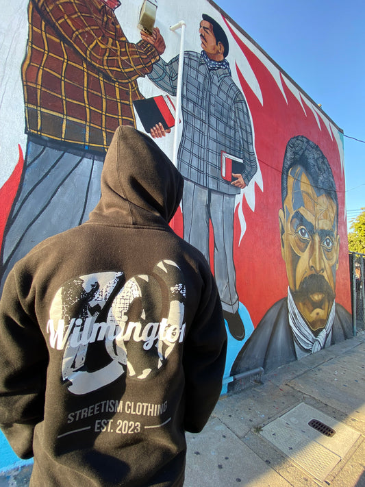 Wilmington mural hoodie